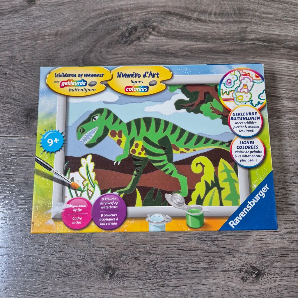 Coffret Numéro d'Art "Dinosaure" RAVENSBURGER neuf